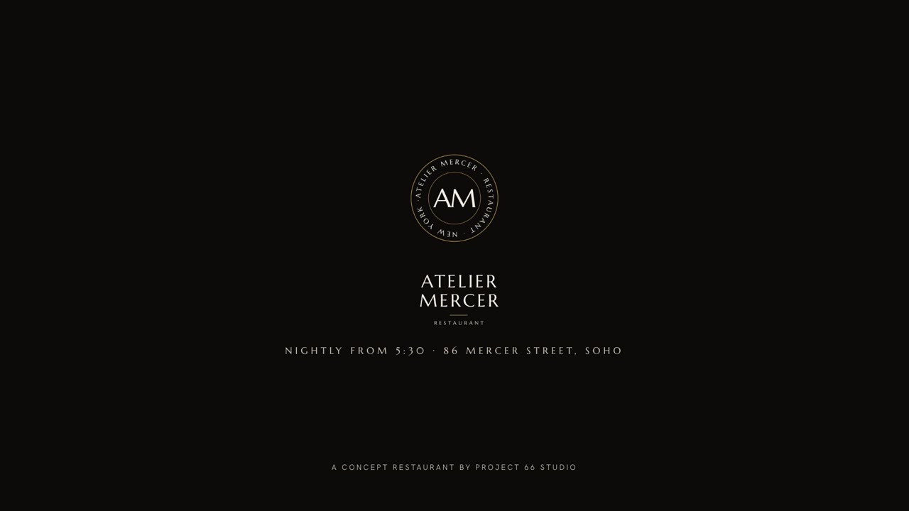 Atelier Mercer. A concept restaurant by Project 66 Studio.